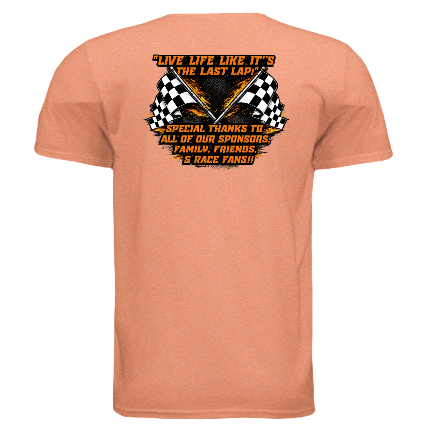 HEATHER ORANGE - G640 - BACK