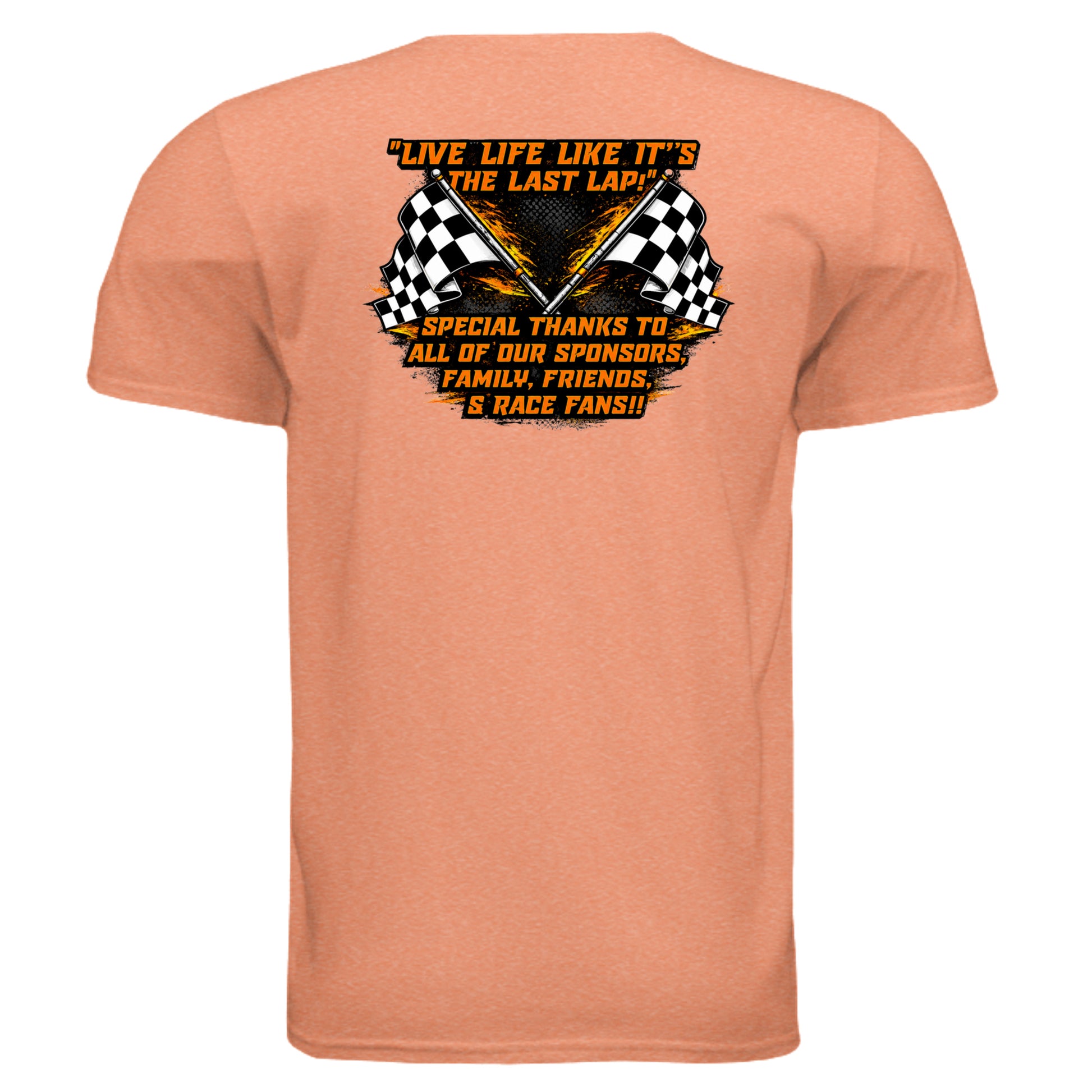 HEATHER ORANGE - G640 - BACK