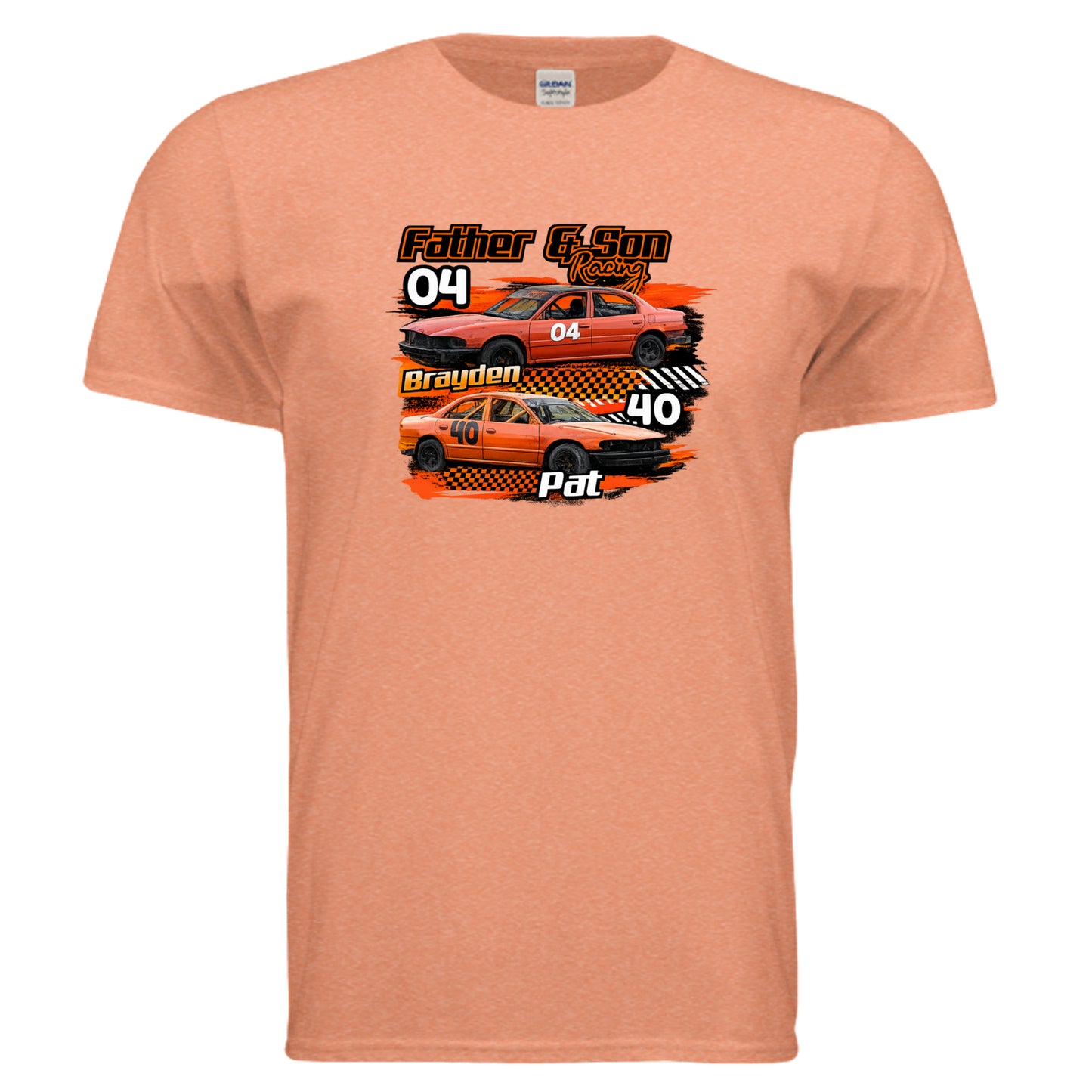 HEATHER ORANGE - G640 - FRONT