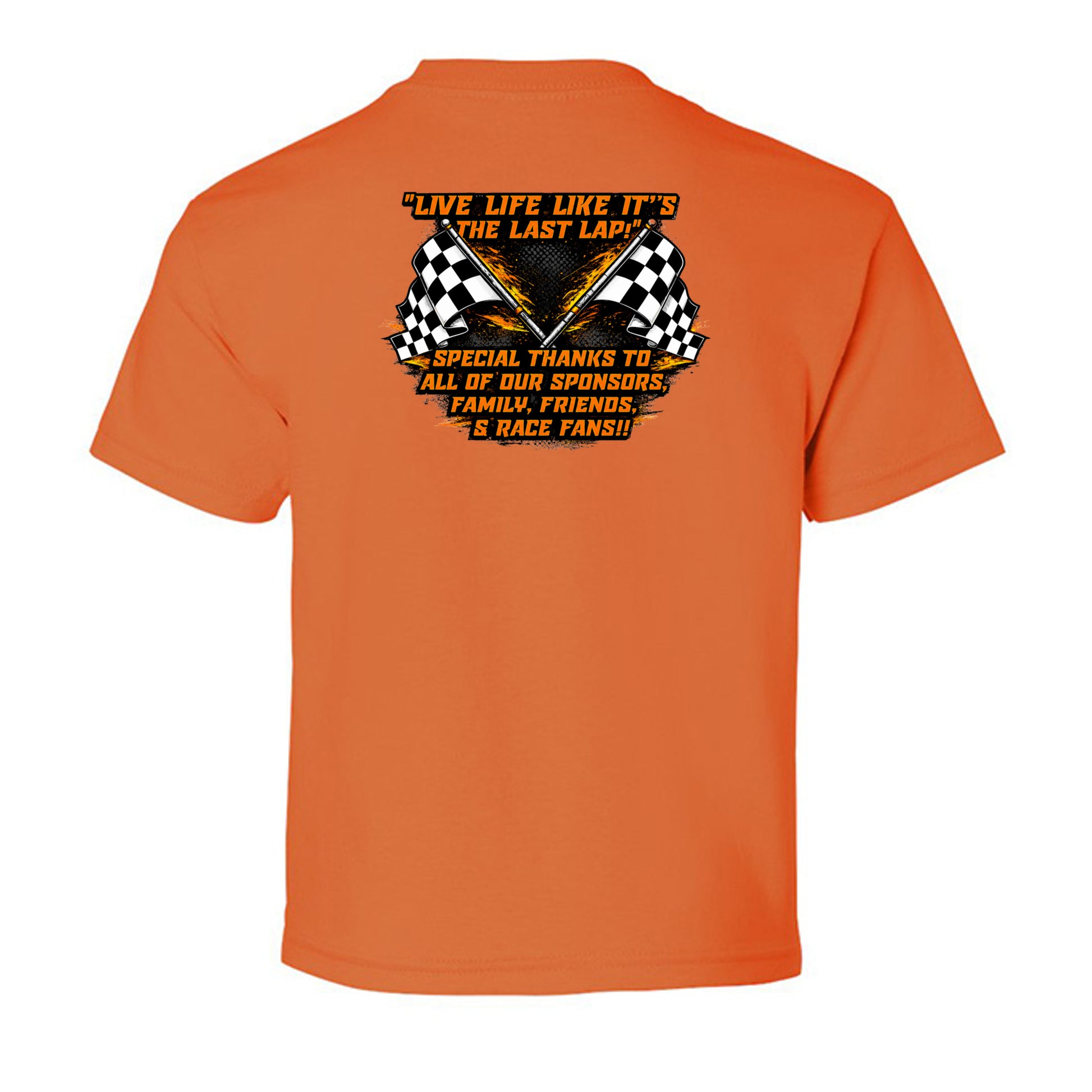 SAFETY ORANGE - G200B - BACK