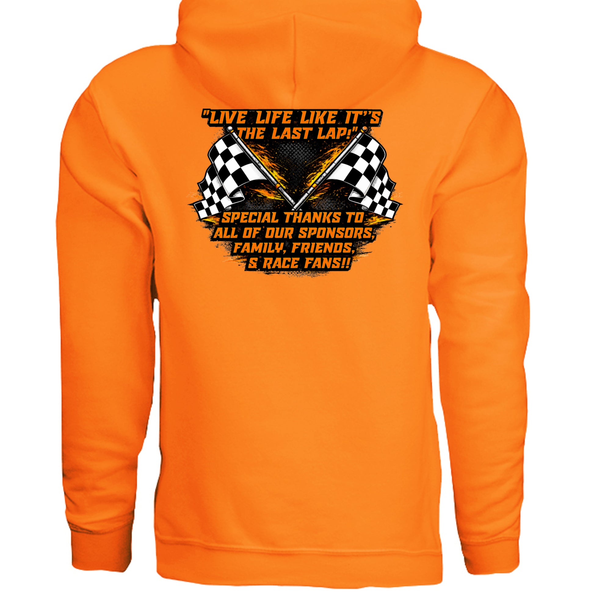 SAFETY ORANGE - G185 - BACK