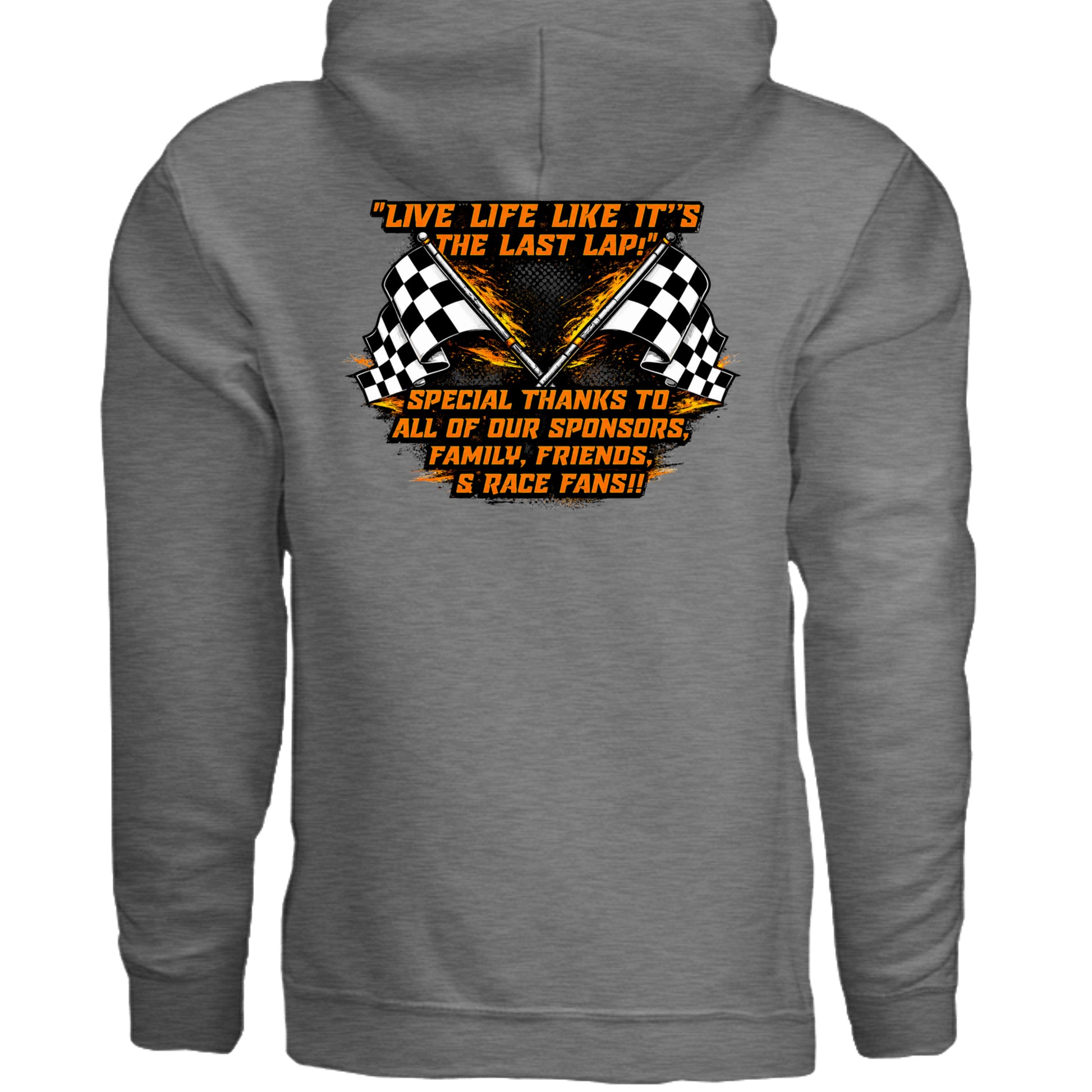 GRAPHITE HEATHER - G185 - BACK