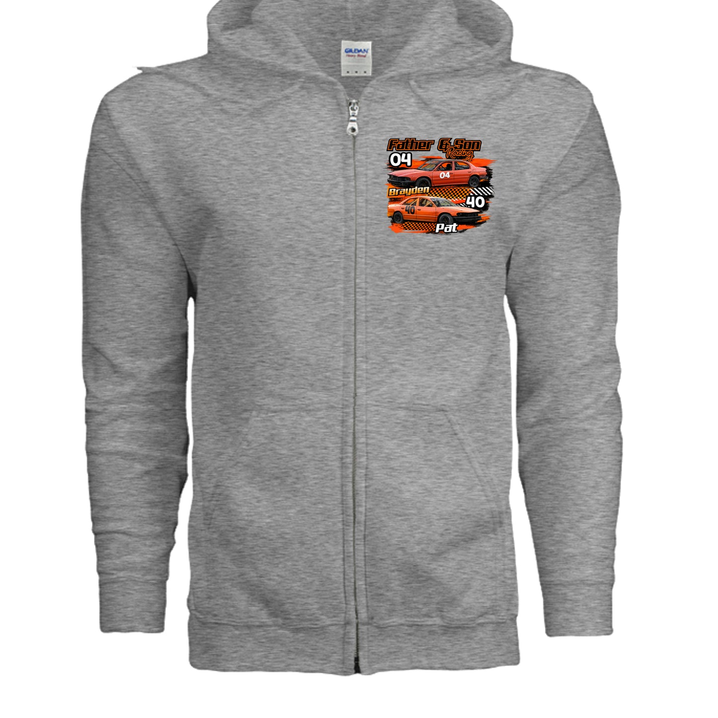 GRAPHITE HEATHER - G186 - FRONT