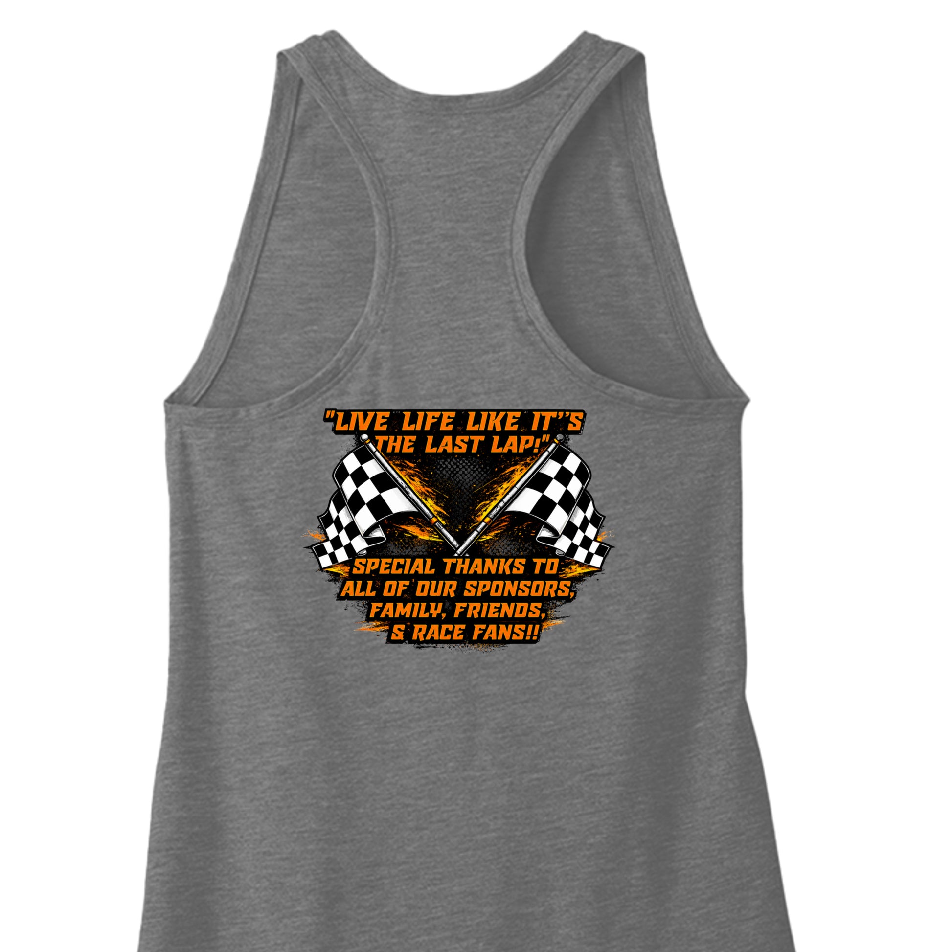 Dark Grey Hthr - LST402 - BACK