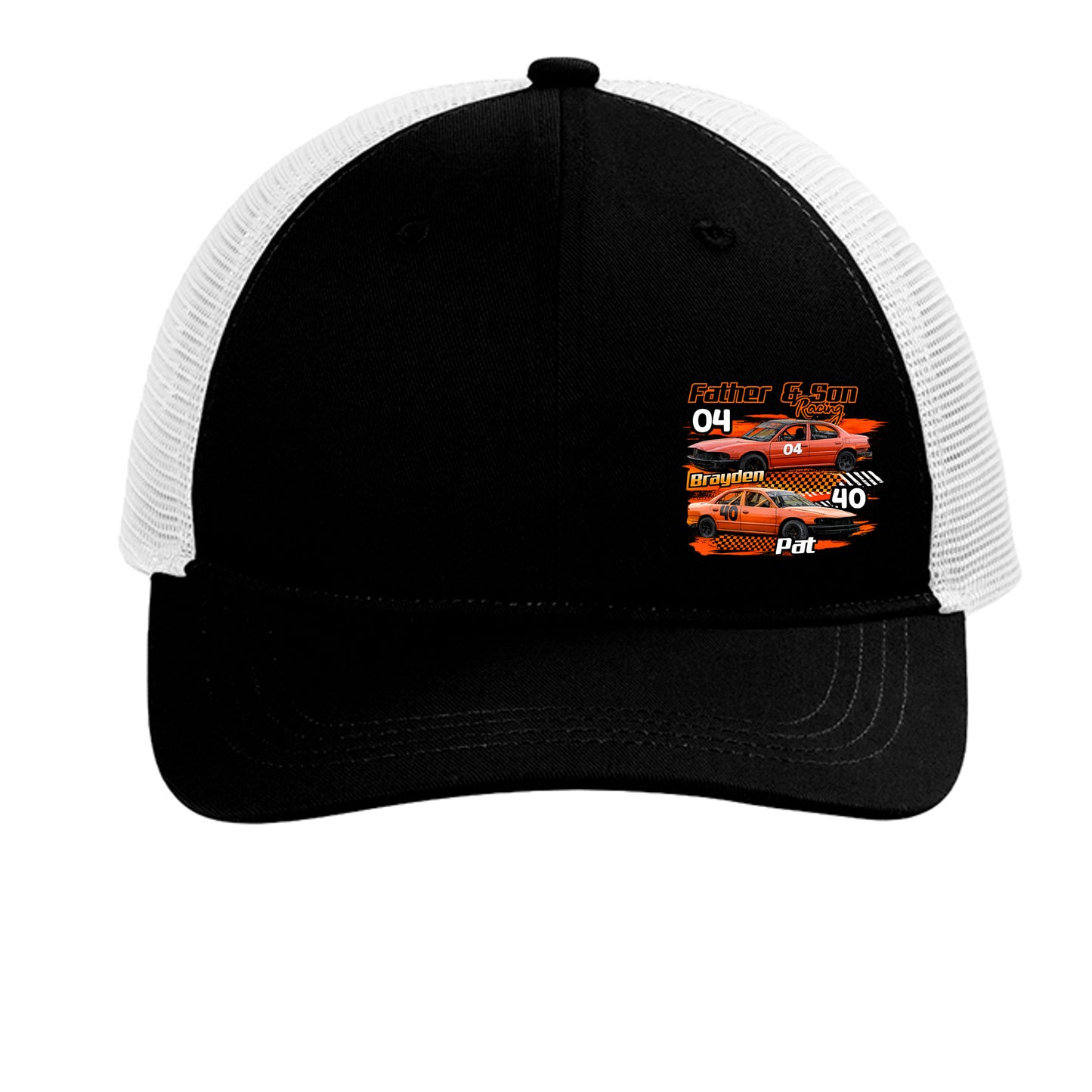 Black/ White - C409 - FRONT