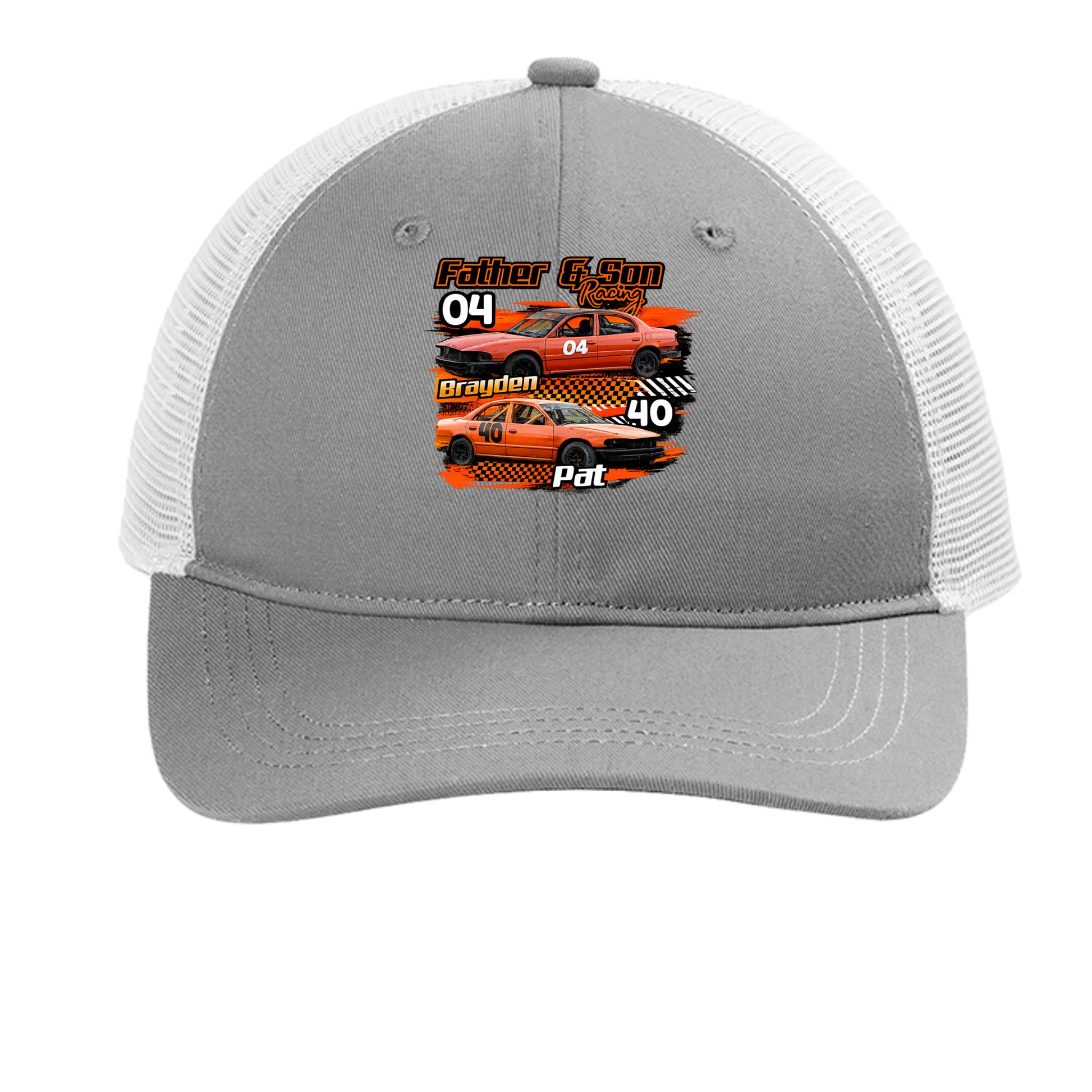 Gusty Grey/ White - C409 - FRONT