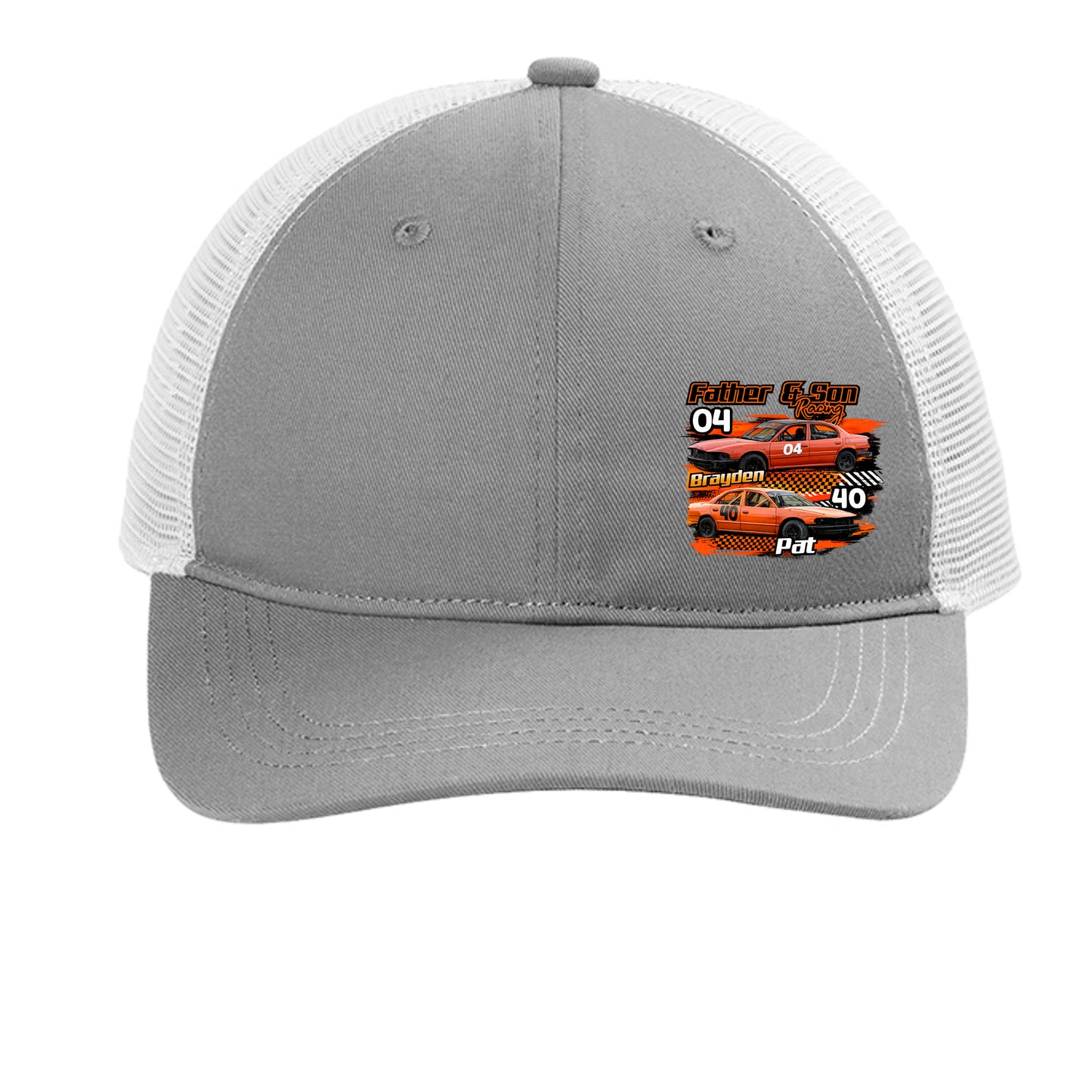 Gusty Grey/ White - C409 - FRONT
