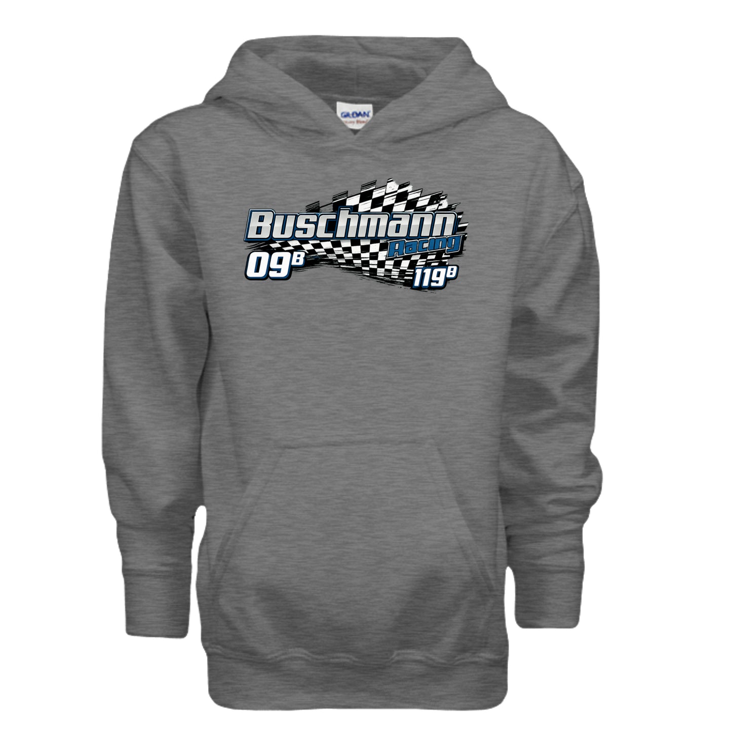 GRAPHITE HEATHER - G185B - FRONT