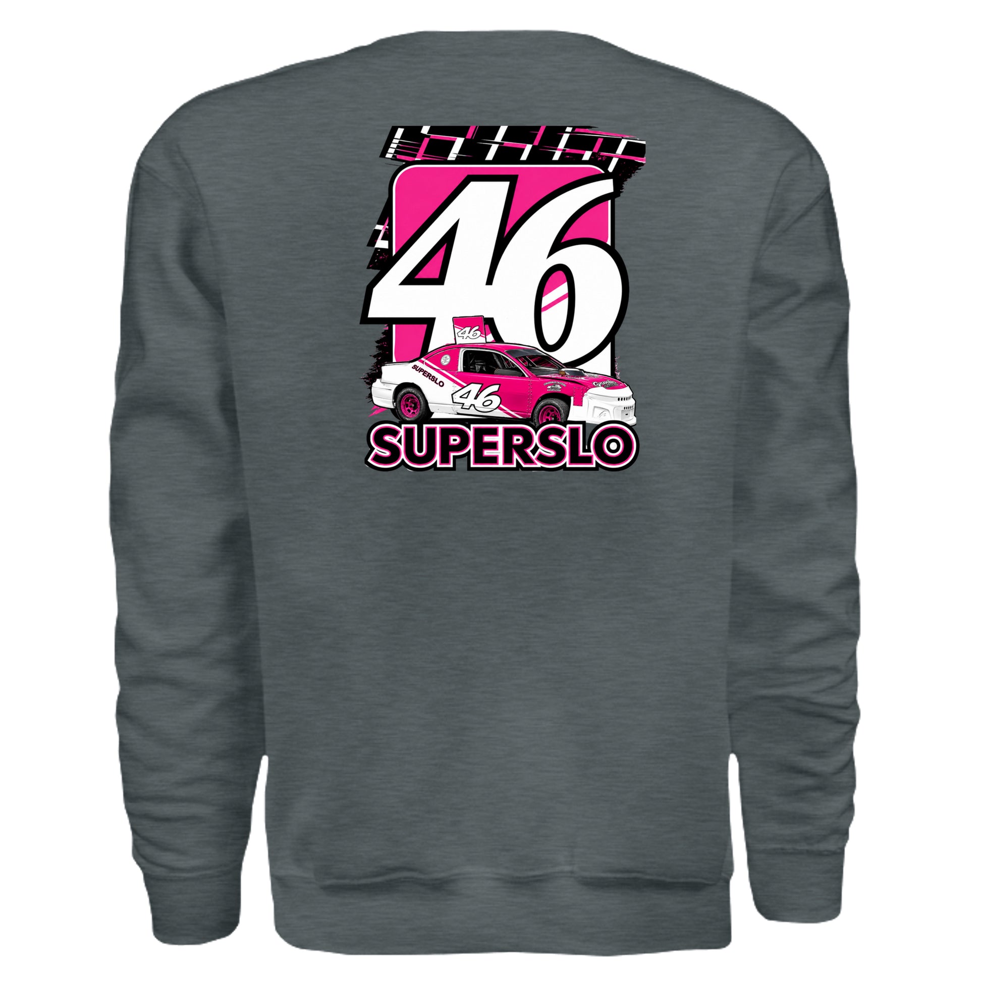 DARK HEATHER - SF000 - BACK