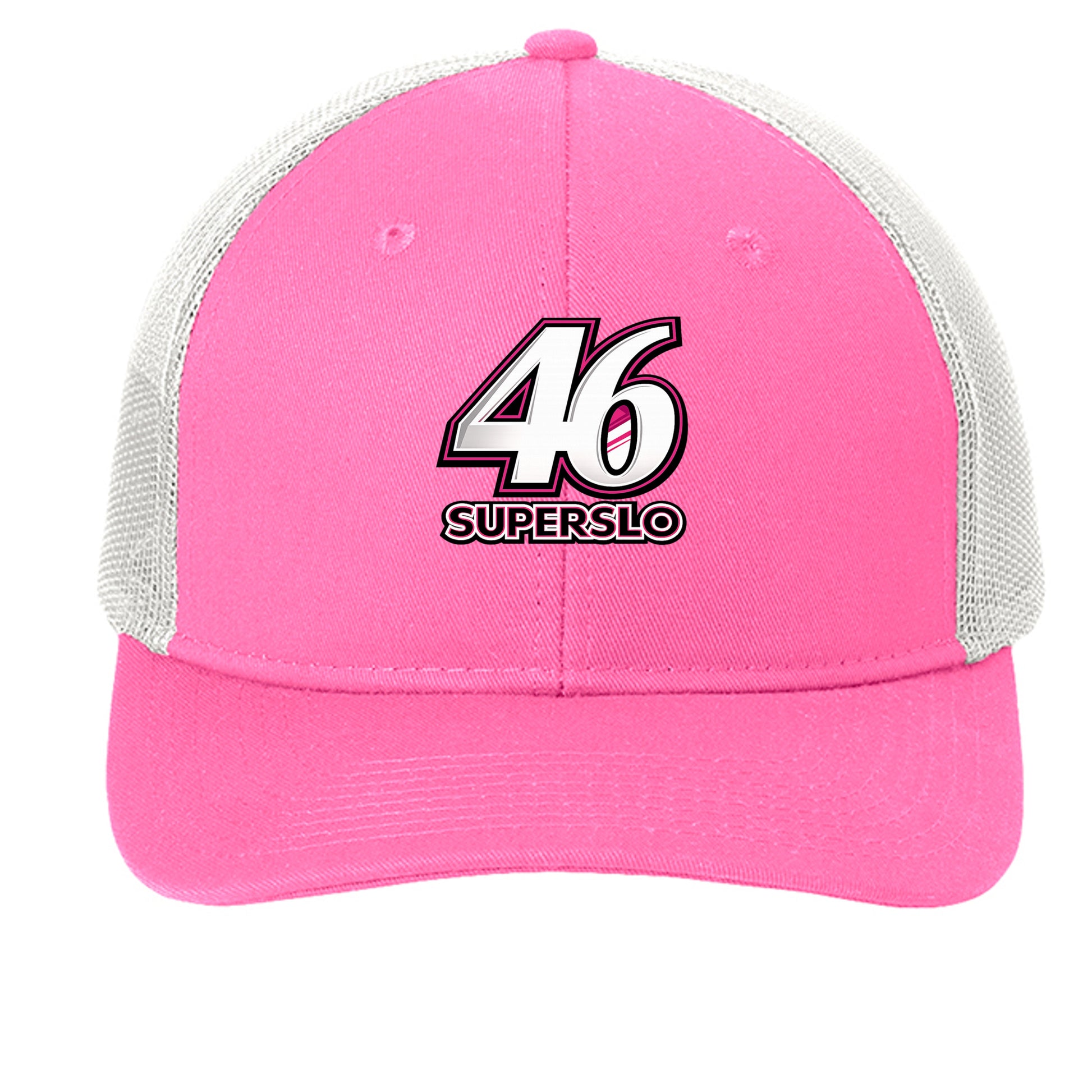 True Pink/ White - C402 - FRONT