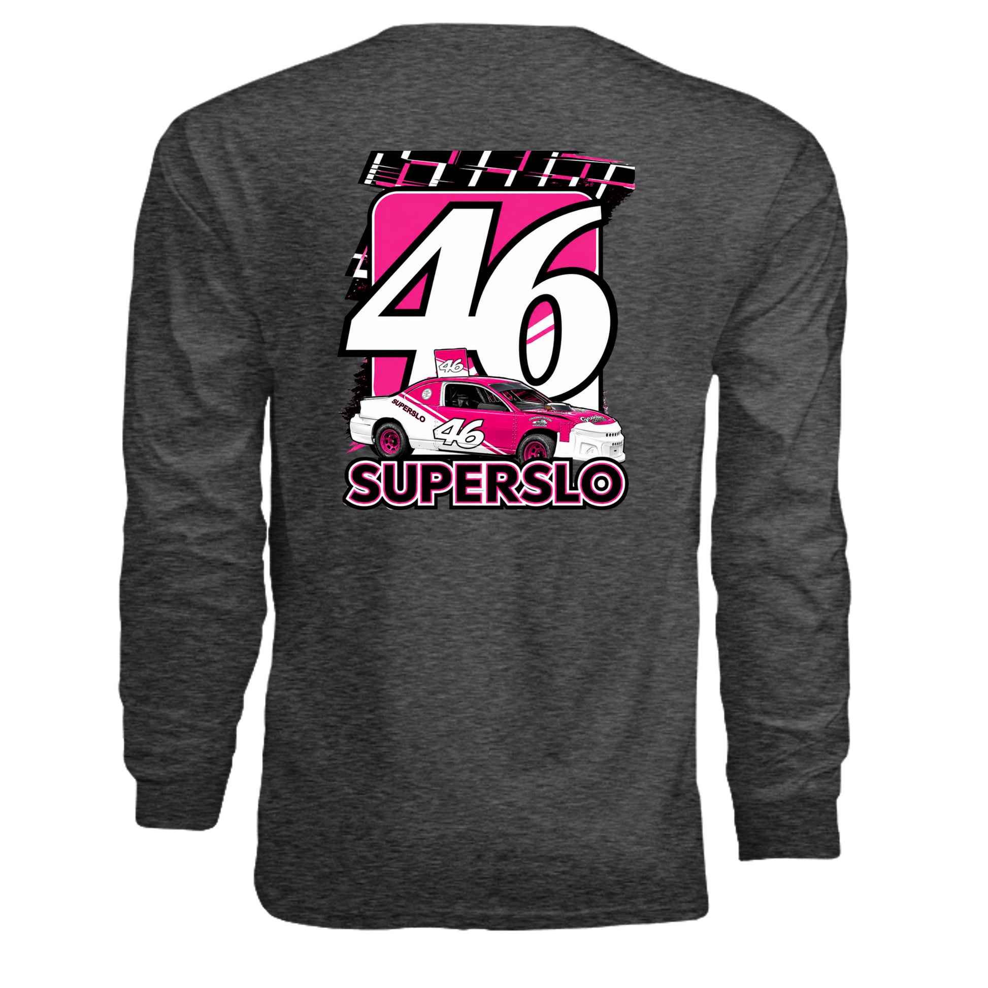 DARK HEATHER - G240 - BACK
