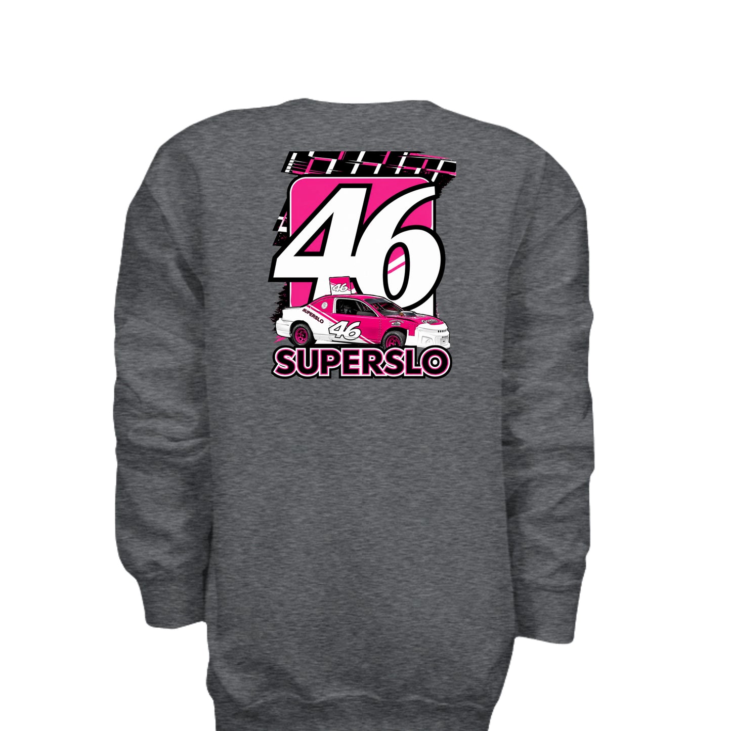 DARK HEATHER - G180B - BACK