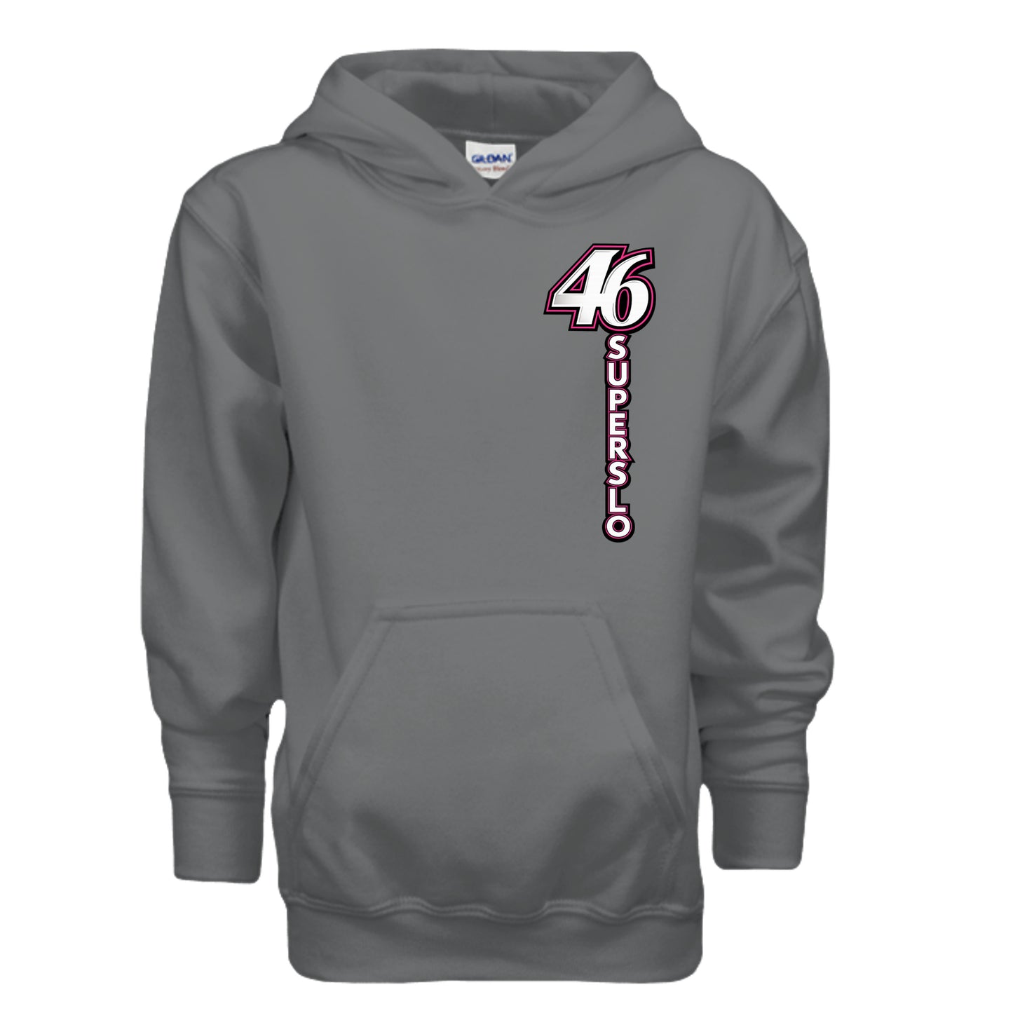 Fan Charcoal Heather - G185B - FRONT