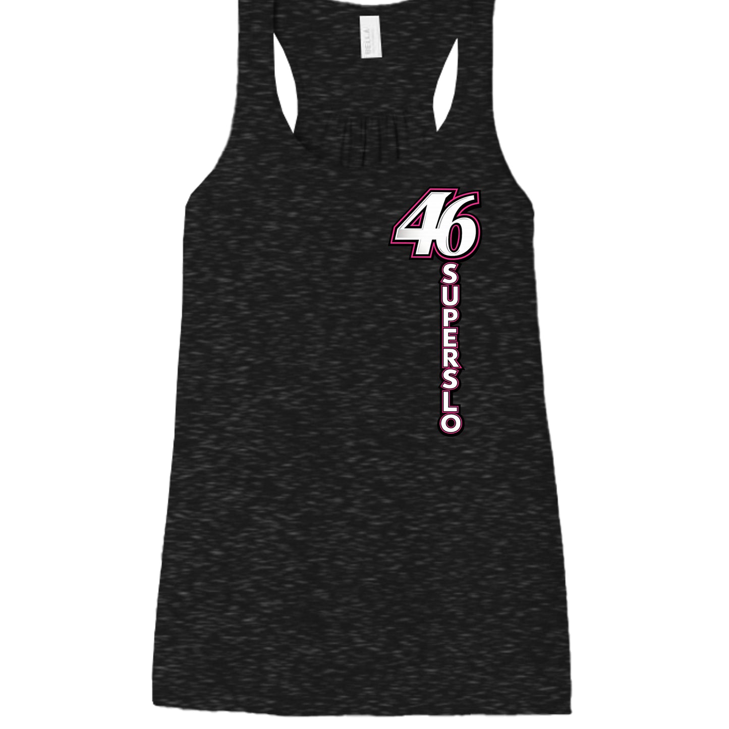 BLACK HEATHER - B8800 - FRONT