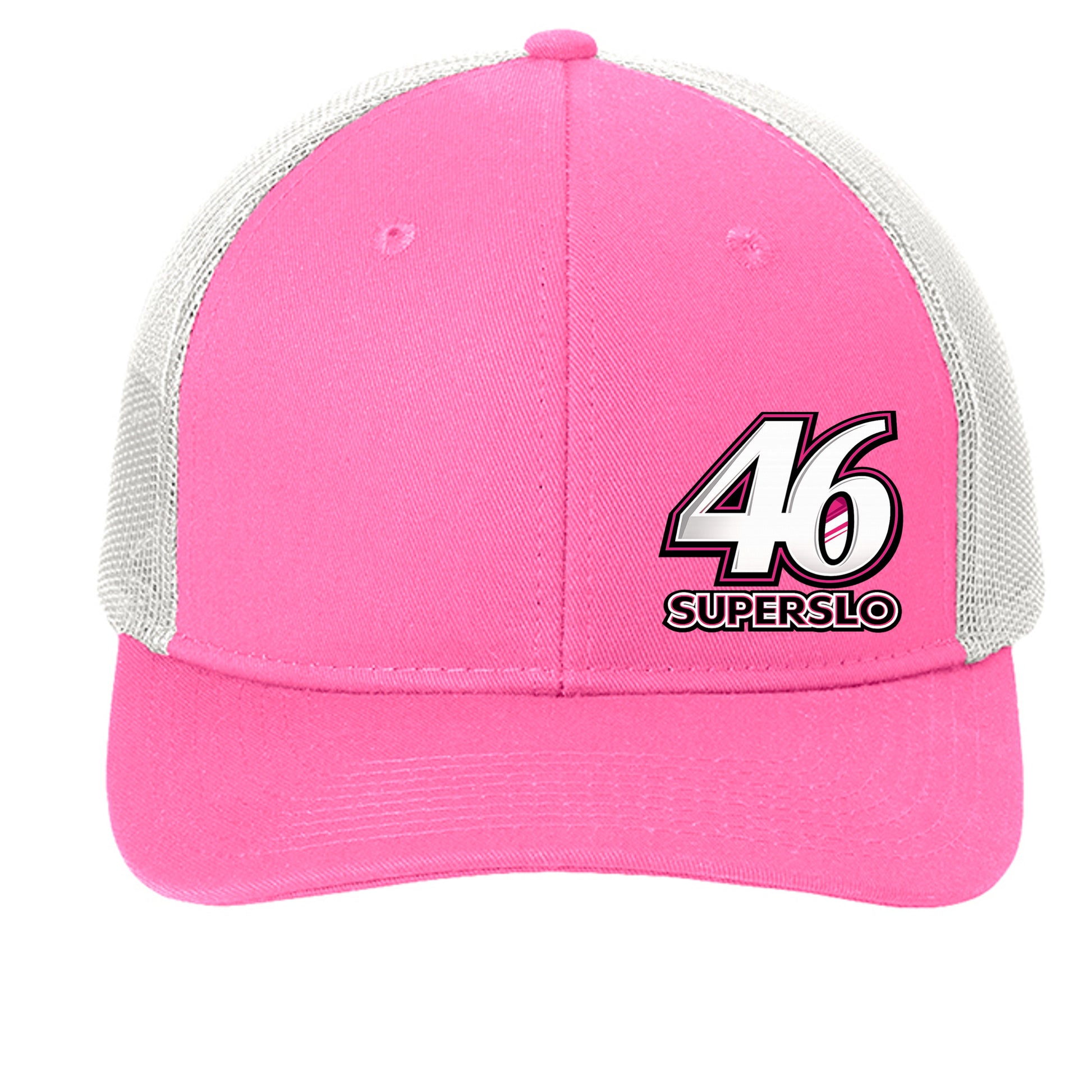 True Pink/ White - C402 - FRONT