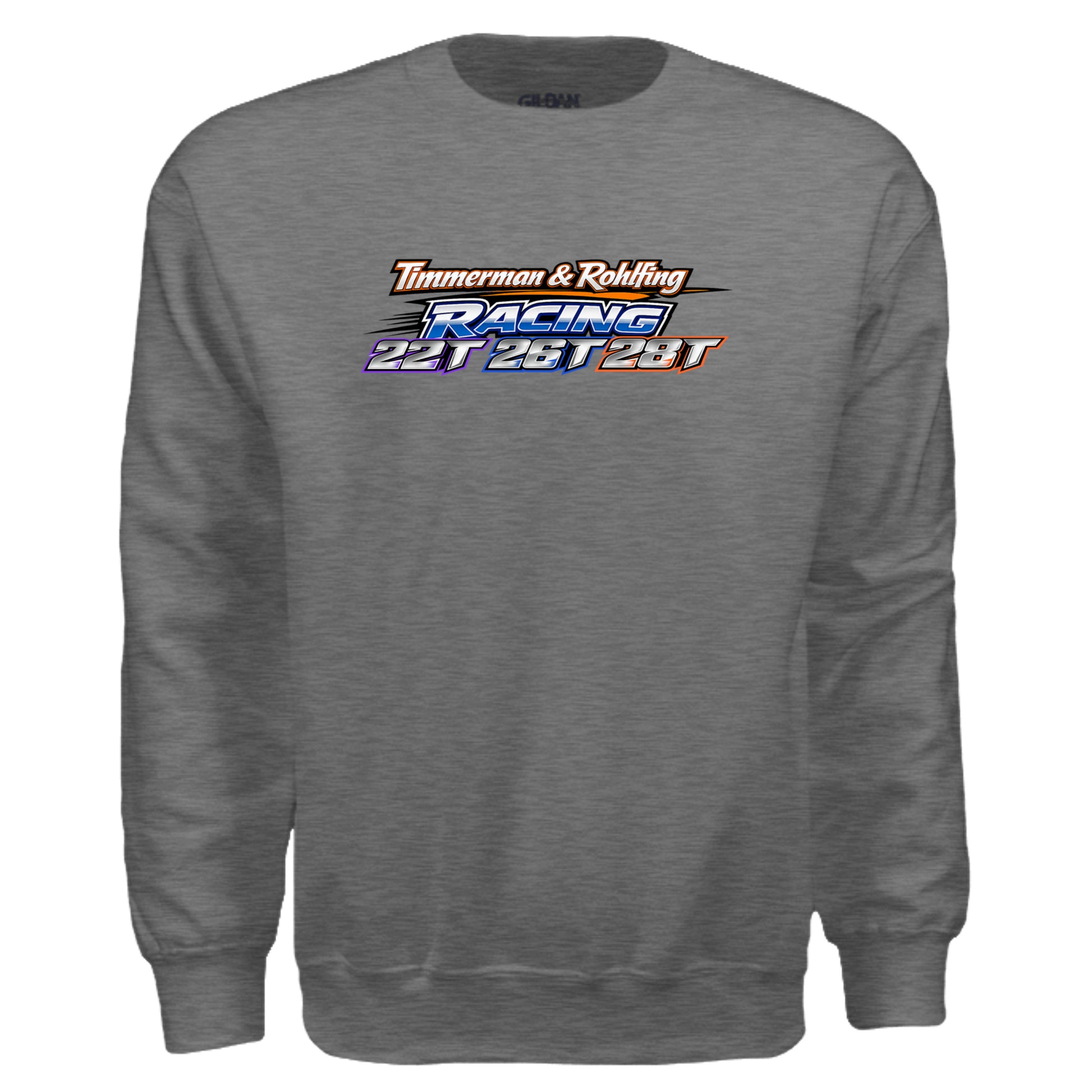 GRAPHITE HEATHER - G180 - FRONT
