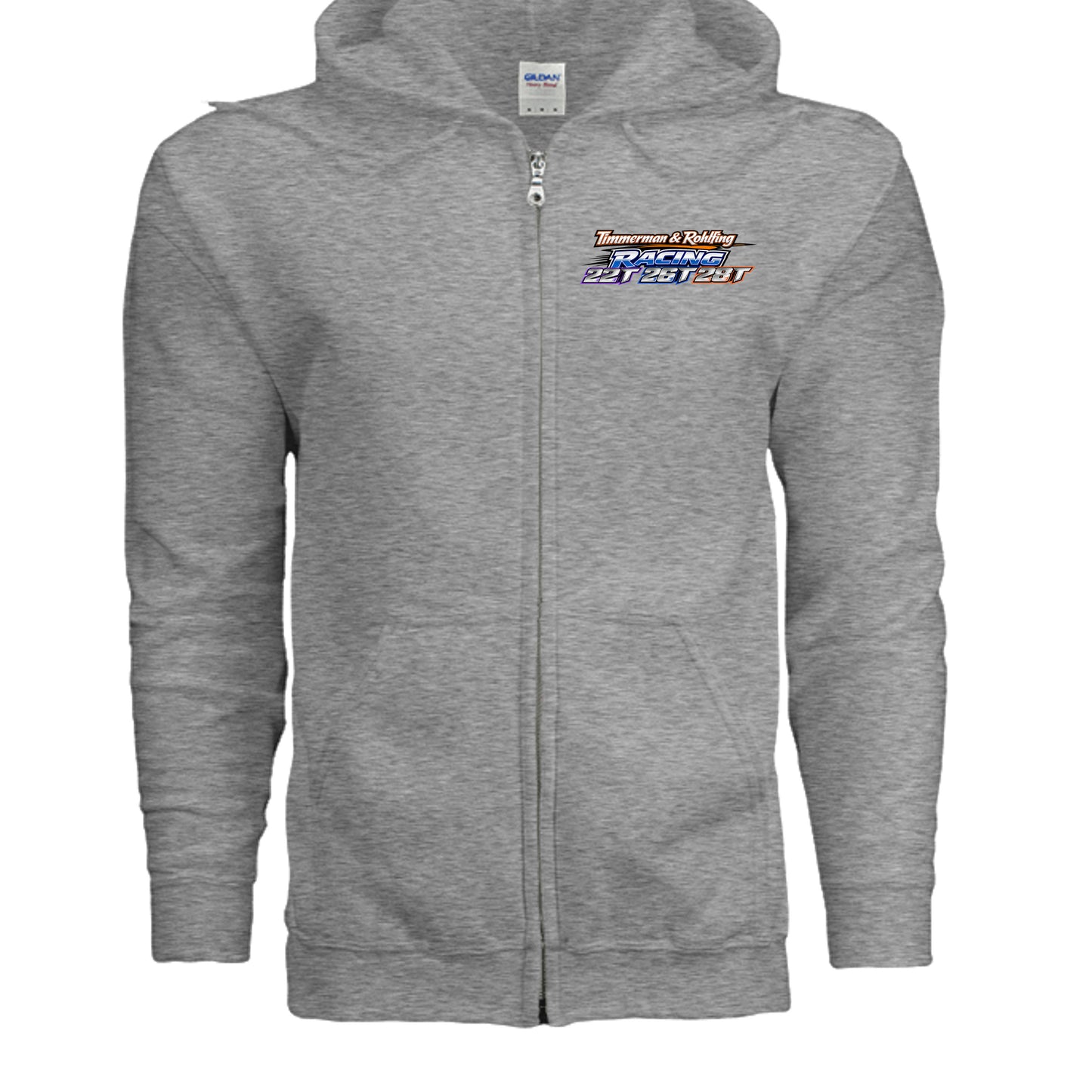 GRAPHITE HEATHER - G186 - FRONT