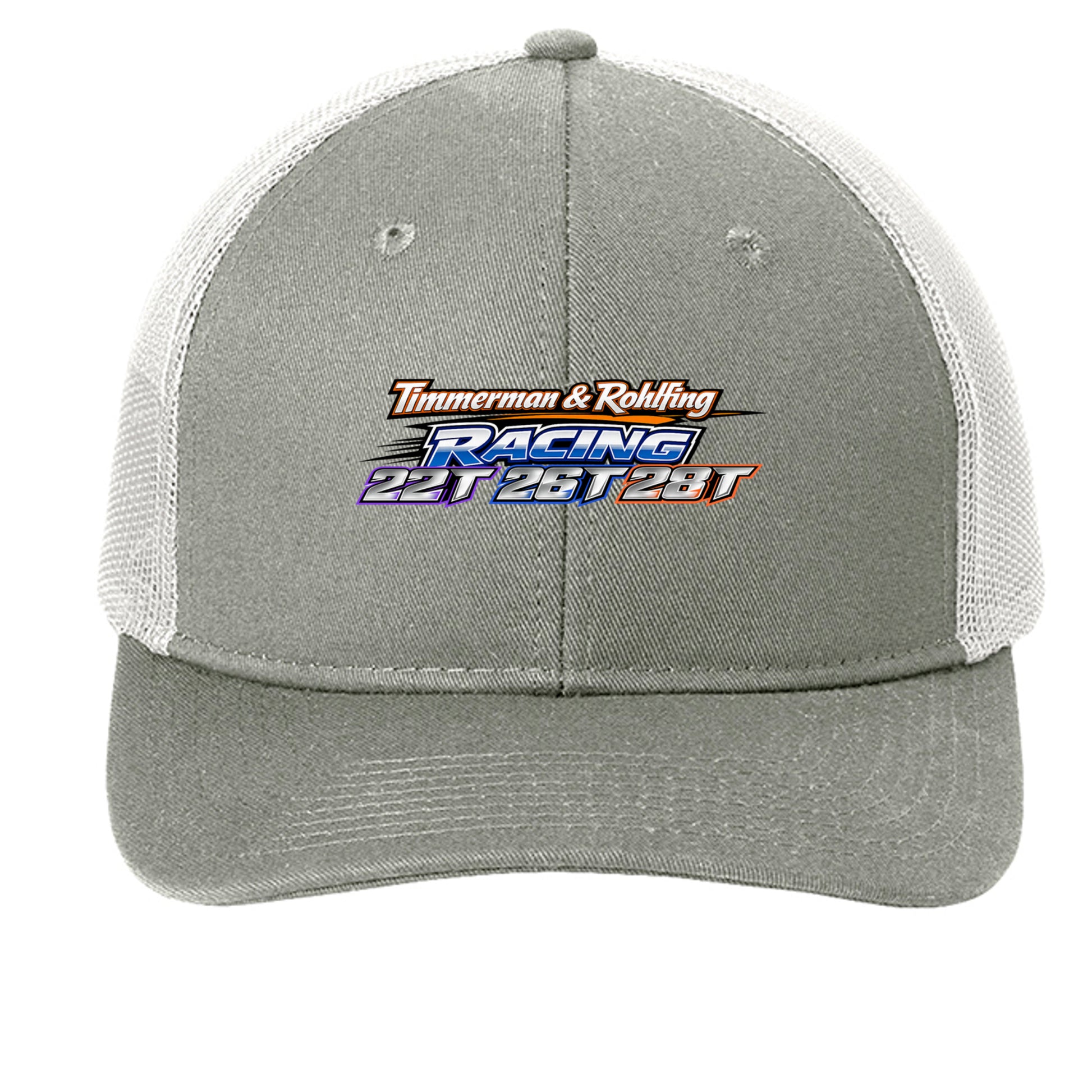 Heather Grey/ White - C402 - FRONT