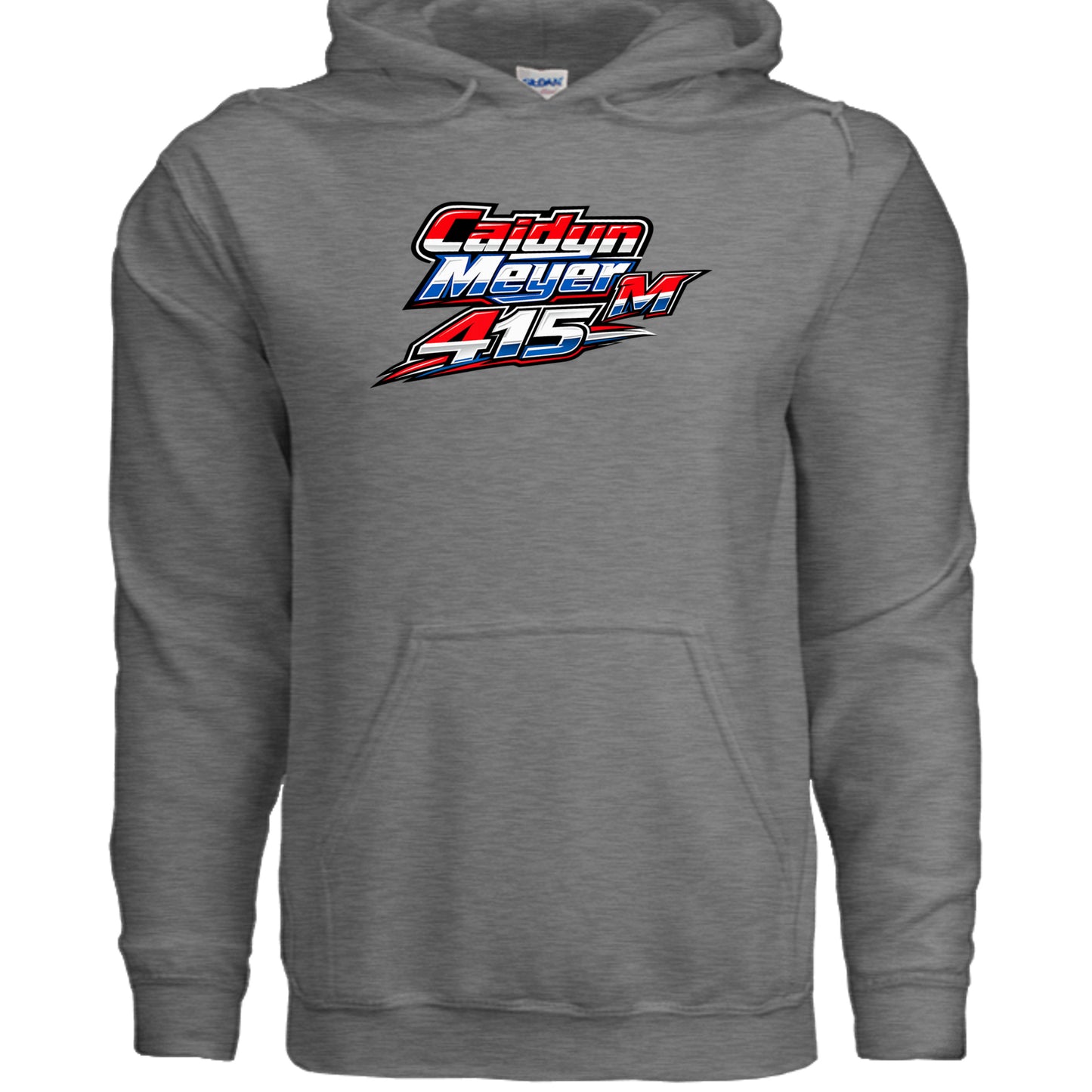 GRAPHITE HEATHER - G185 - FRONT