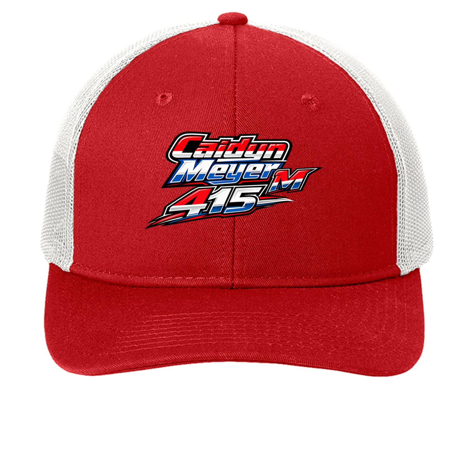 Flame Red/ White - C402 - FRONT