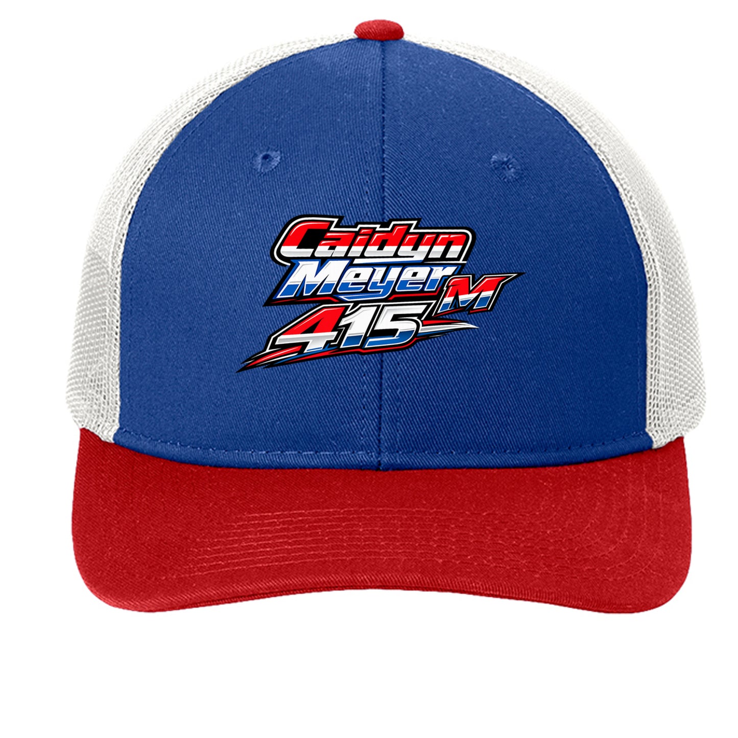Patriot Blue/ Flame Red/ White - C402 - FRONT