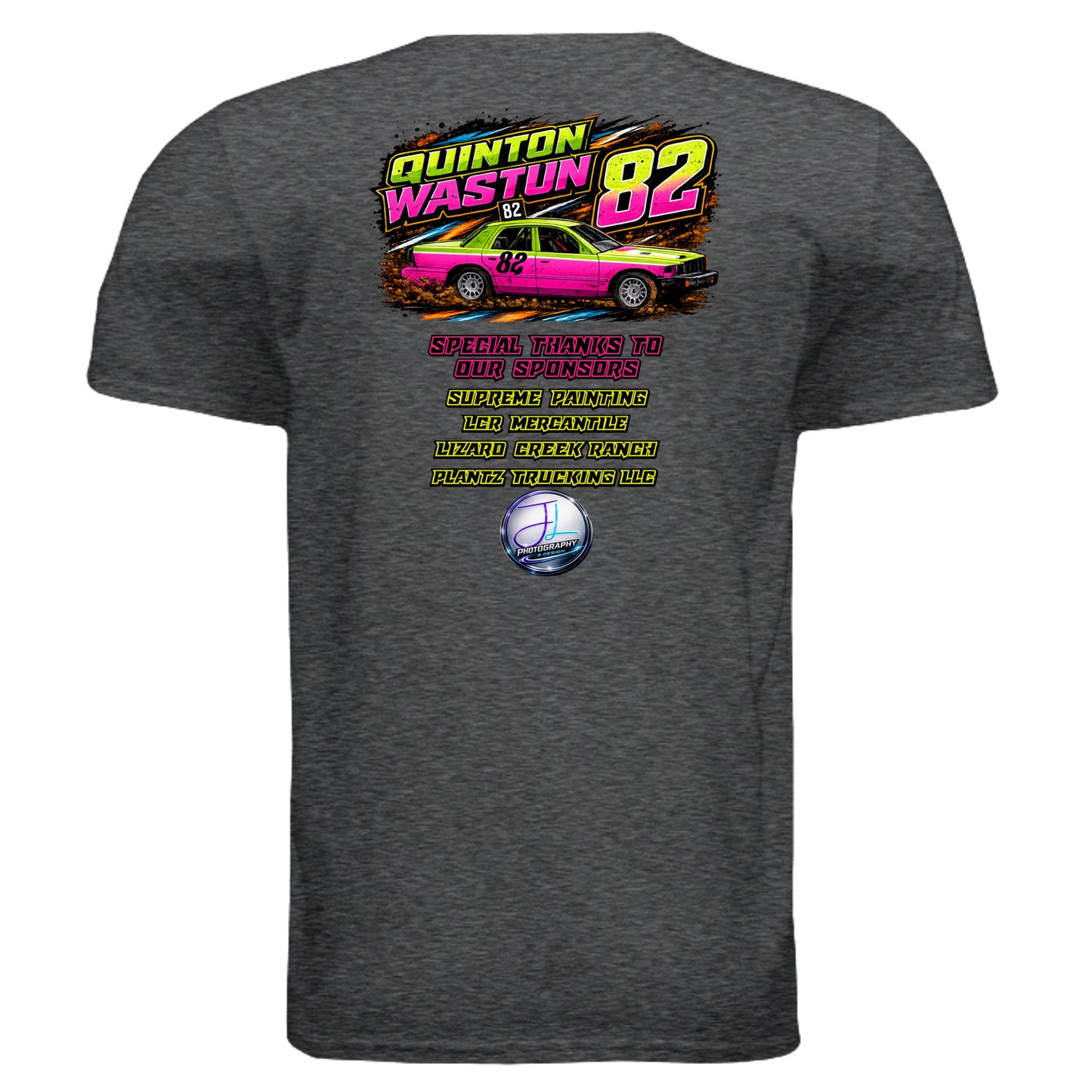 DARK HEATHER - G640 - BACK
