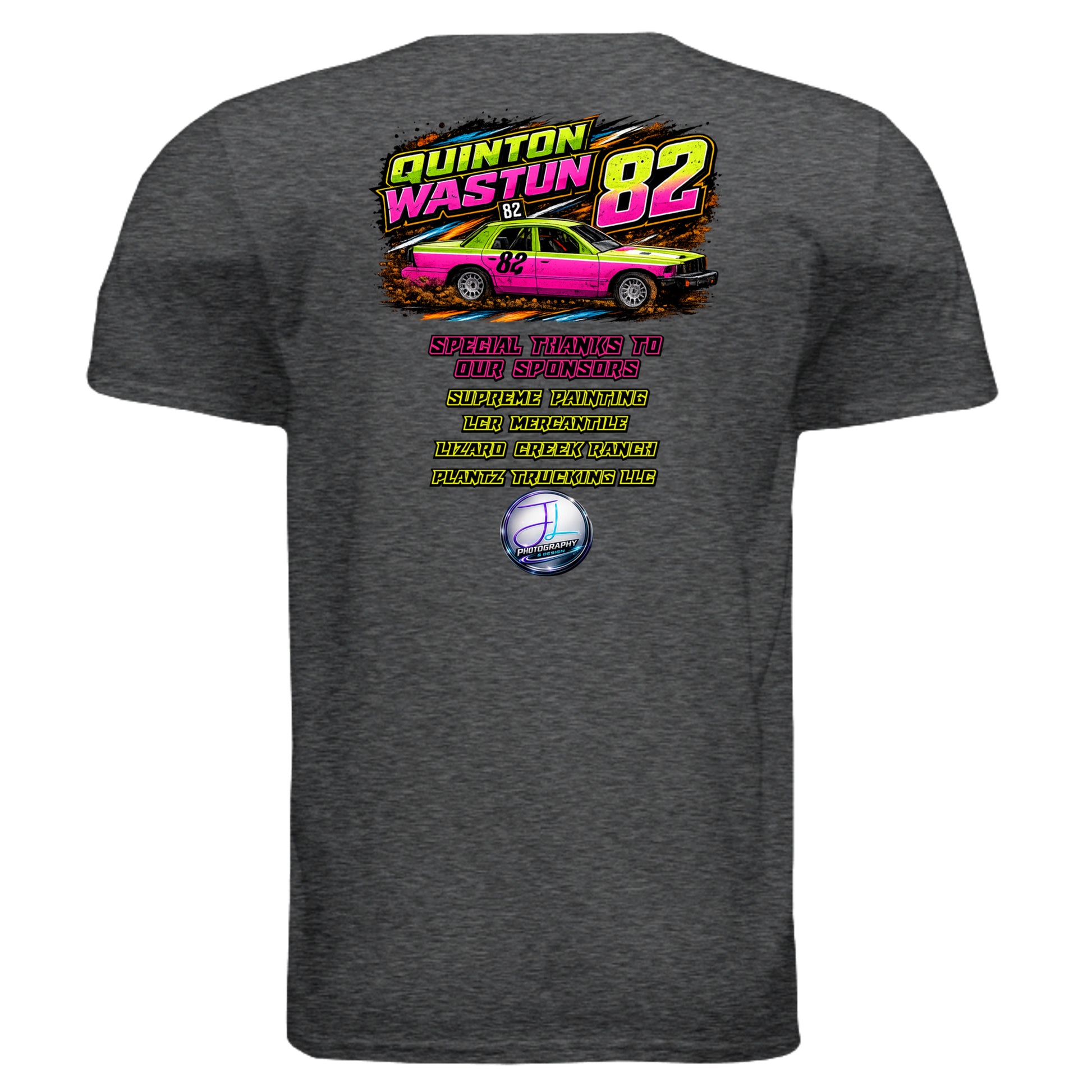 DARK HEATHER - G640 - BACK