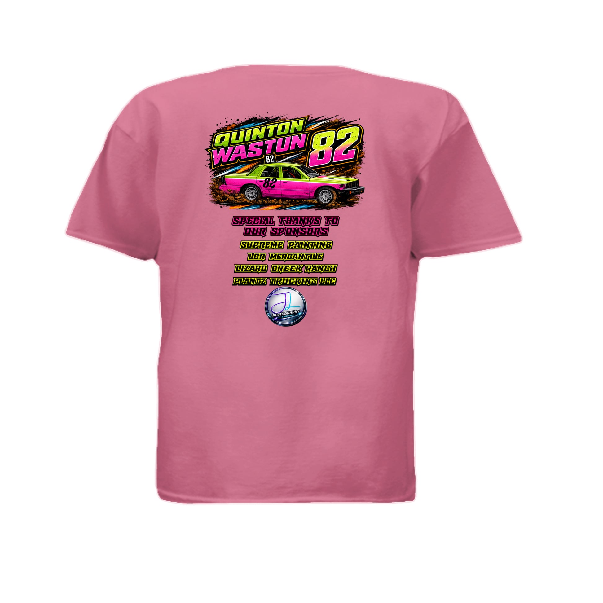 Safety Pink - 3000B - BACK