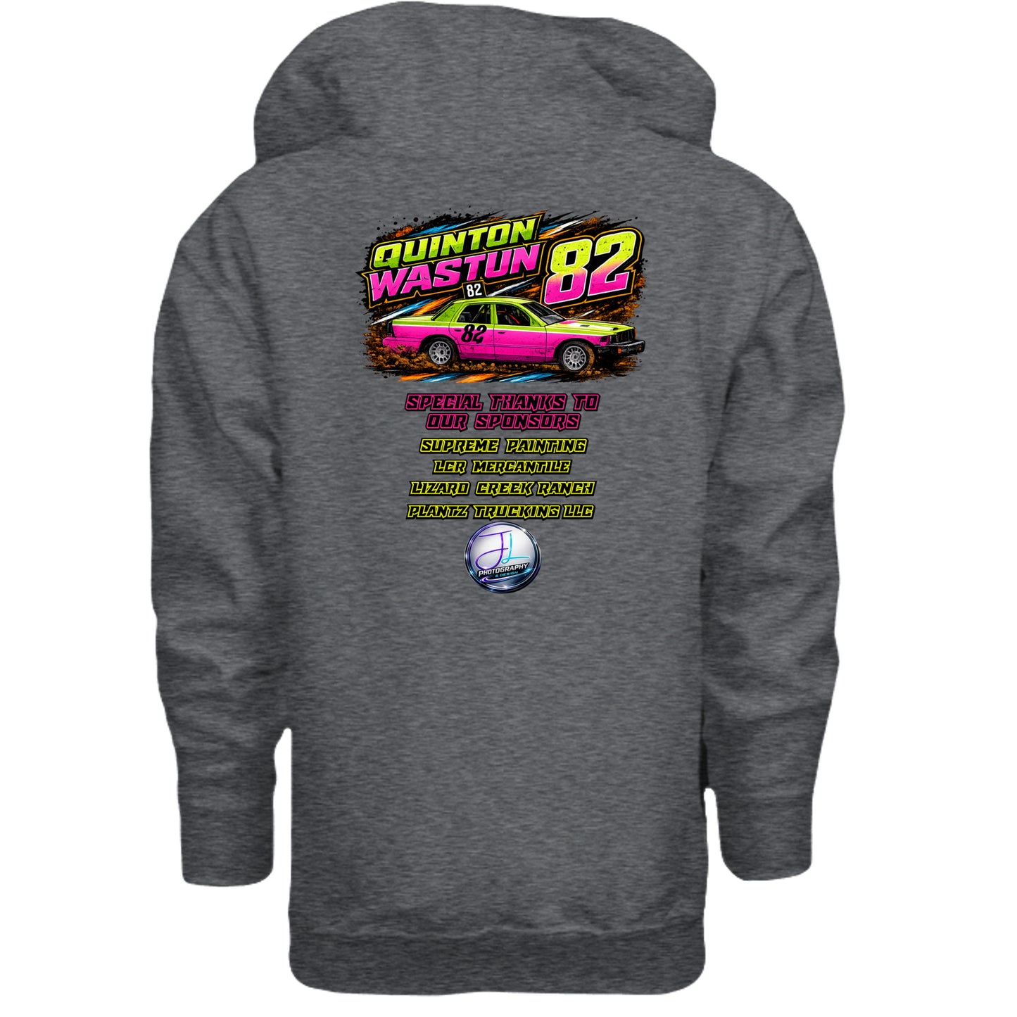 DARK HEATHER - G185B - BACK