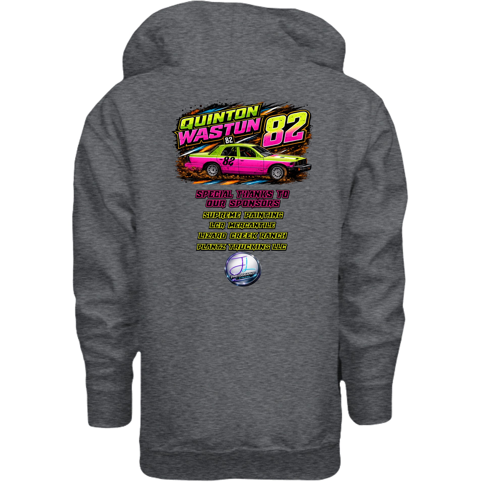 DARK HEATHER - G185B - BACK