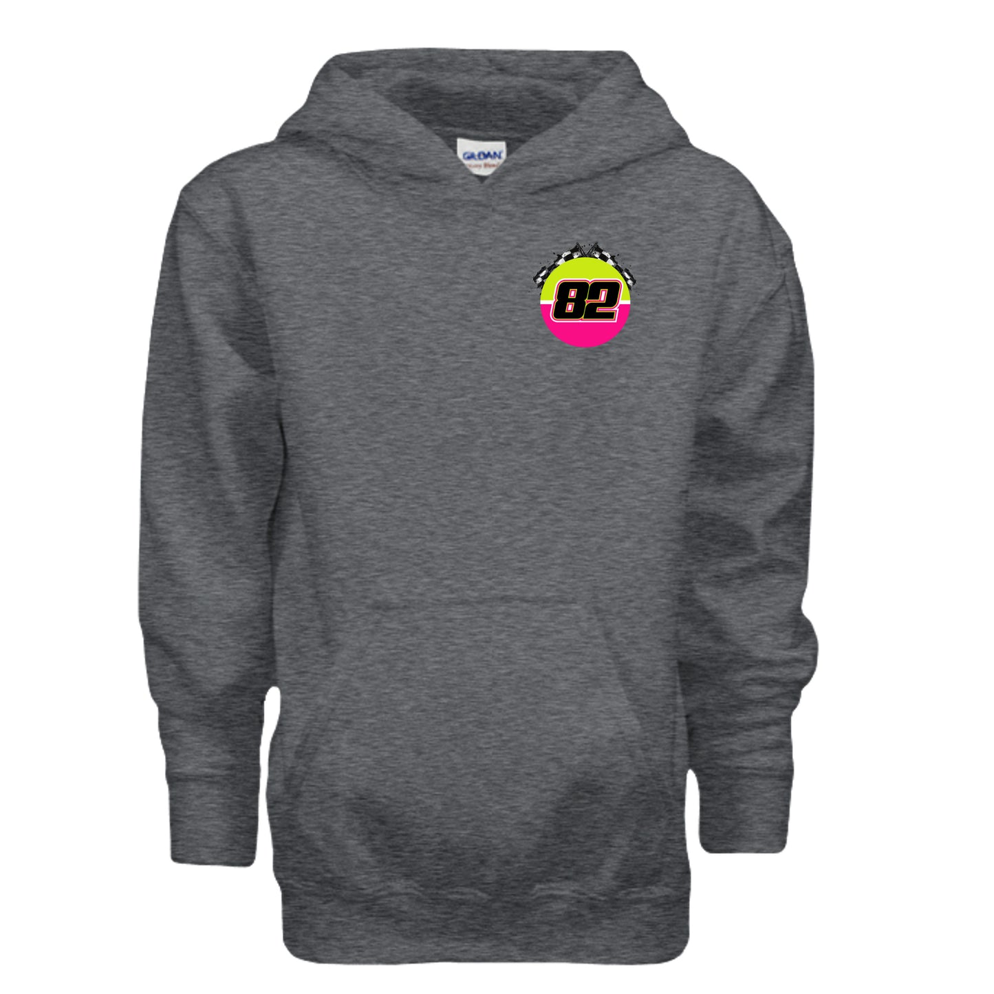 DARK HEATHER - G185B - FRONT