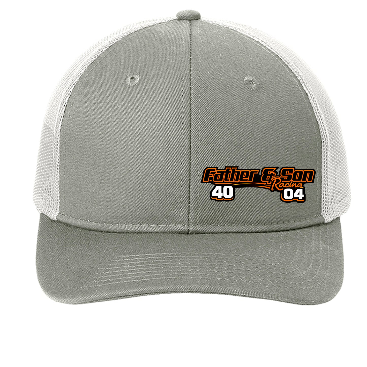 Heather Grey/ White - C402 - FRONT