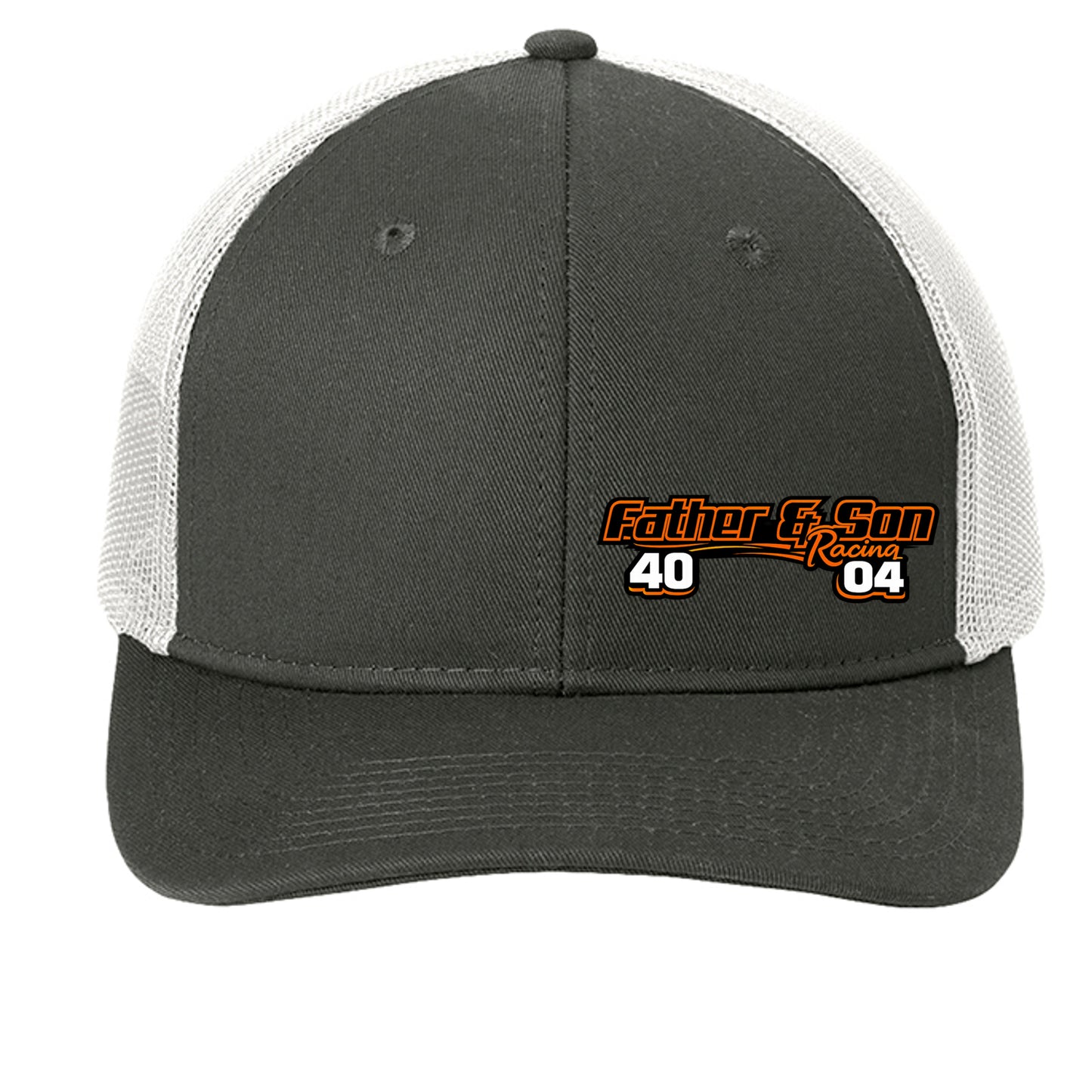 Grey Steel/ White - C402 - FRONT