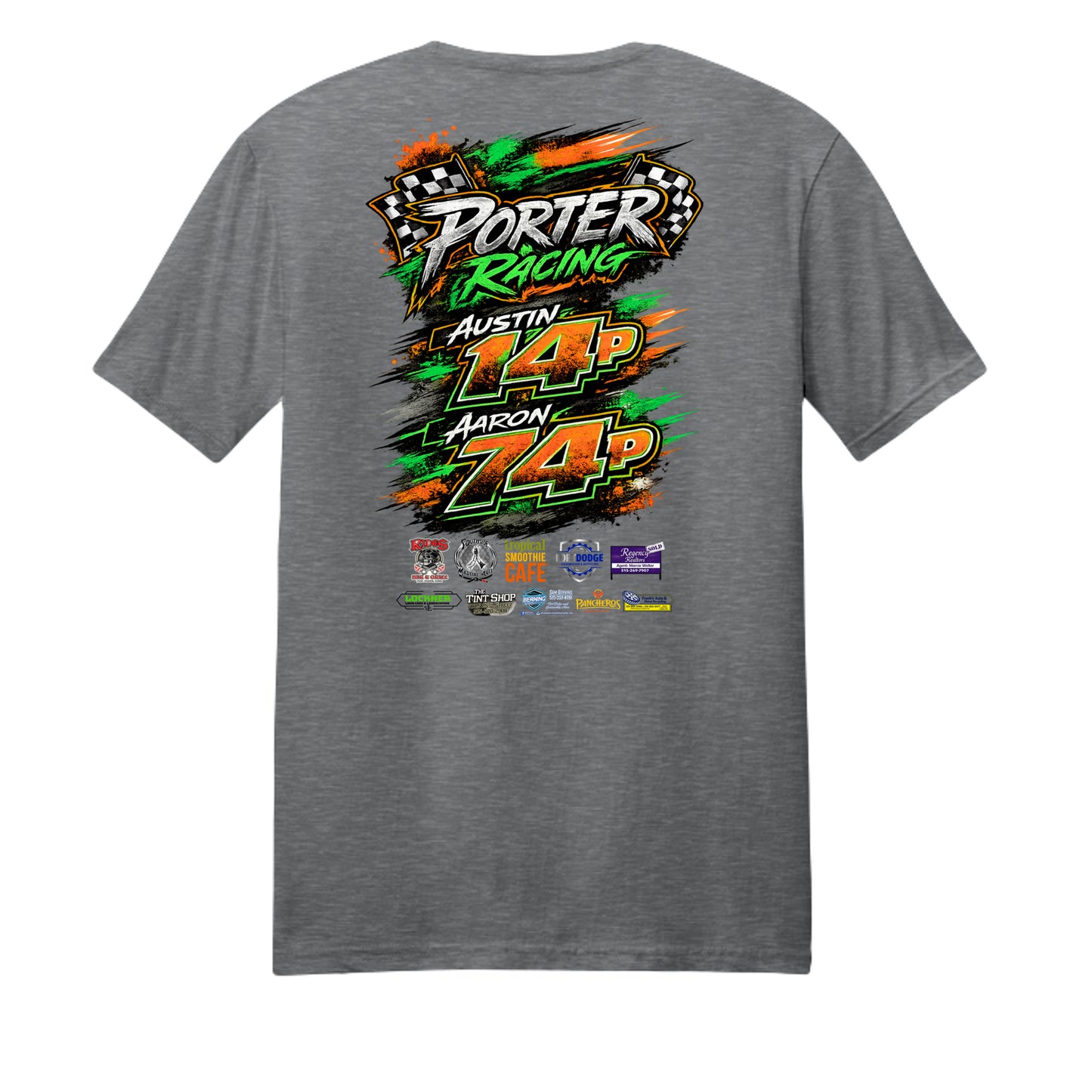 Graphite Heather - 3000 - BACK