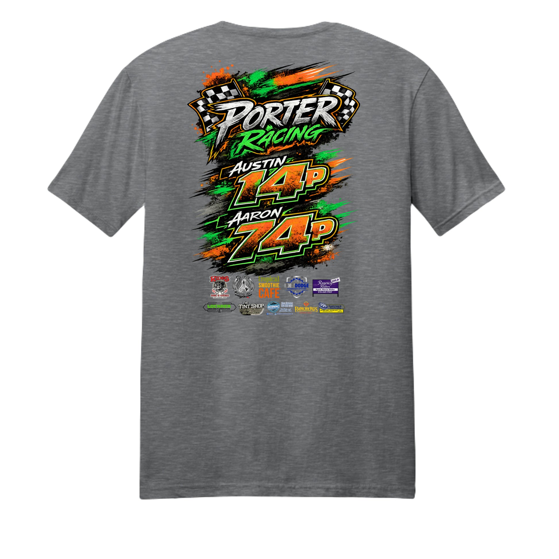 Graphite Heather - 3000 - BACK