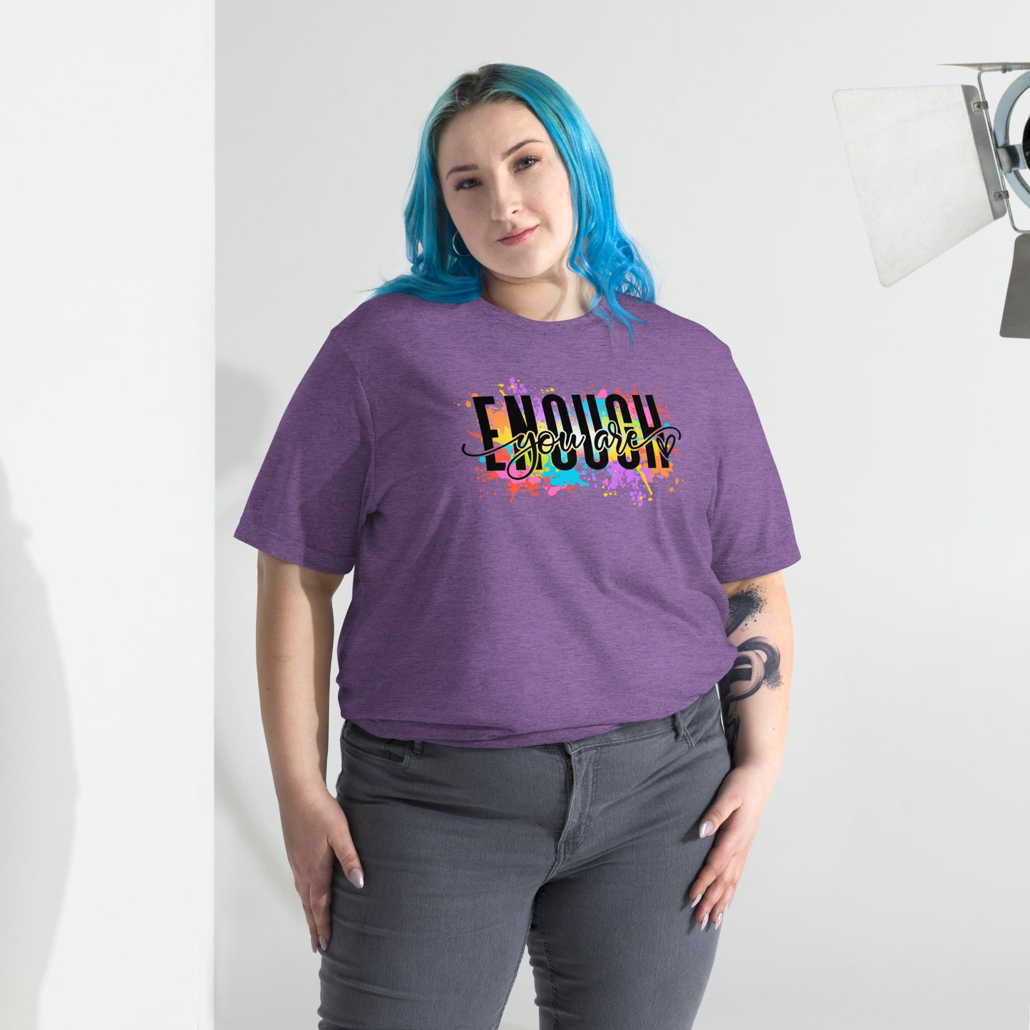 YOU are Enough Short sleeve t-shirt