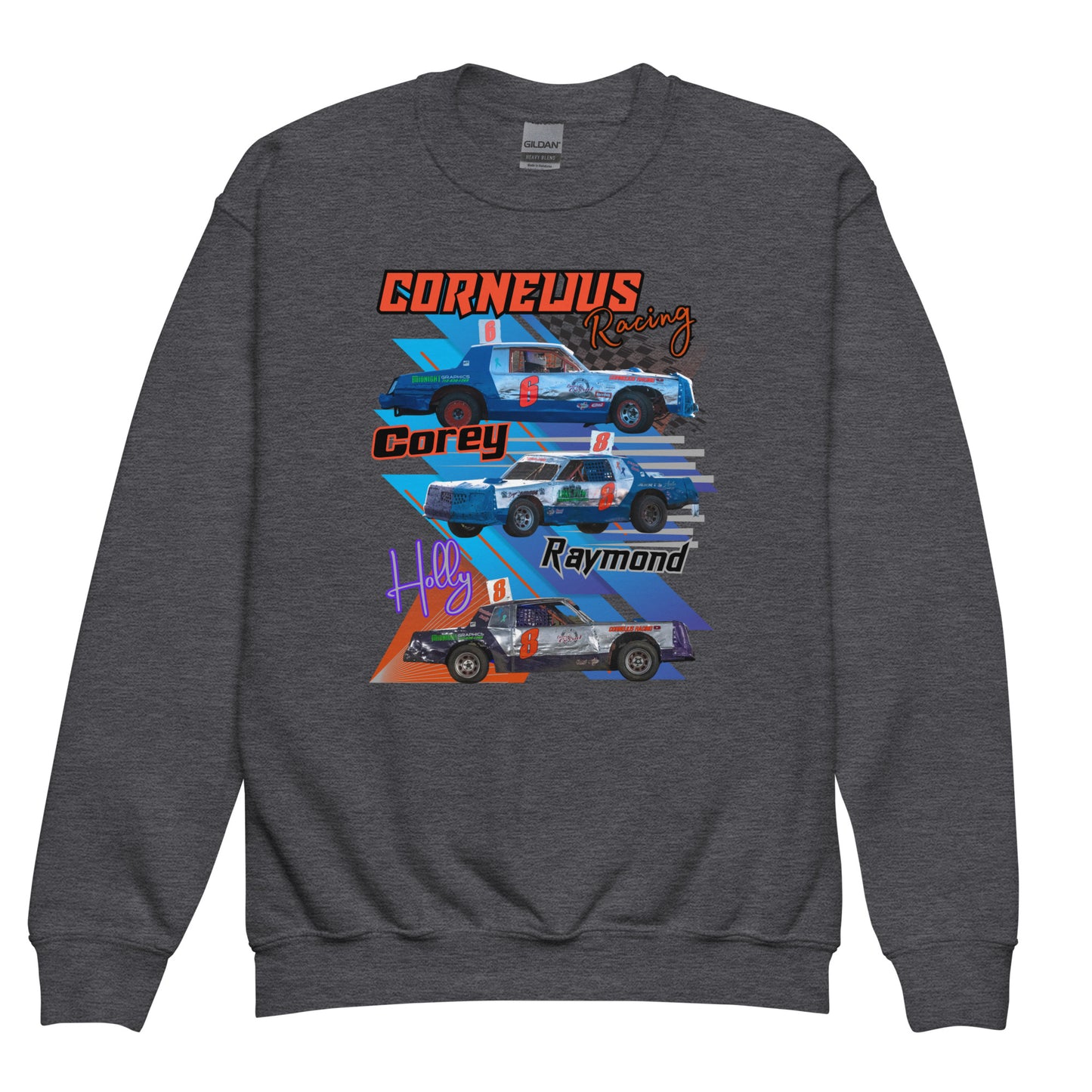 Cornelius Racing Youth crewneck sweatshirt