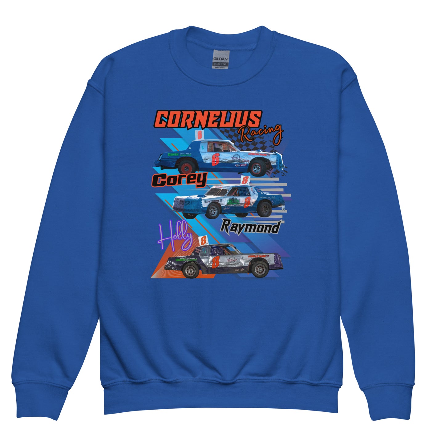 Cornelius Racing Youth crewneck sweatshirt