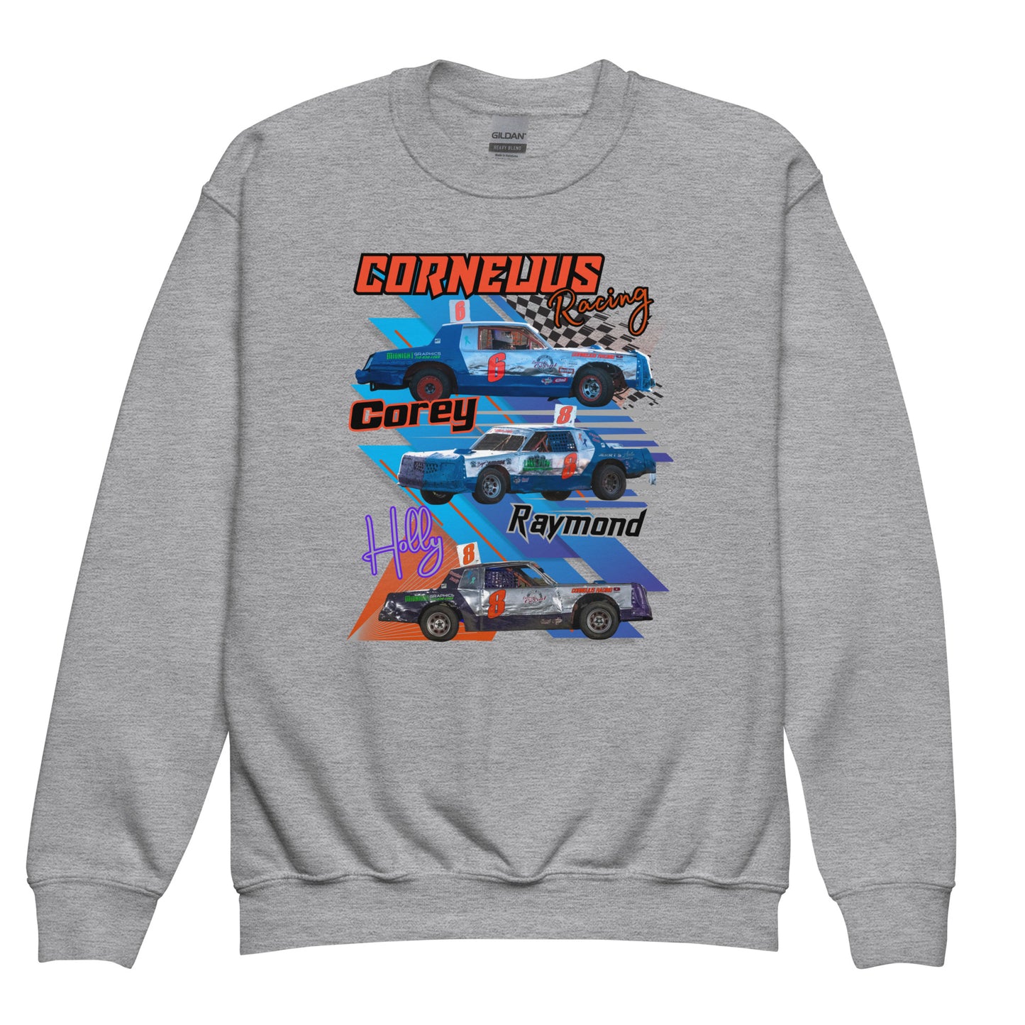 Cornelius Racing Youth crewneck sweatshirt